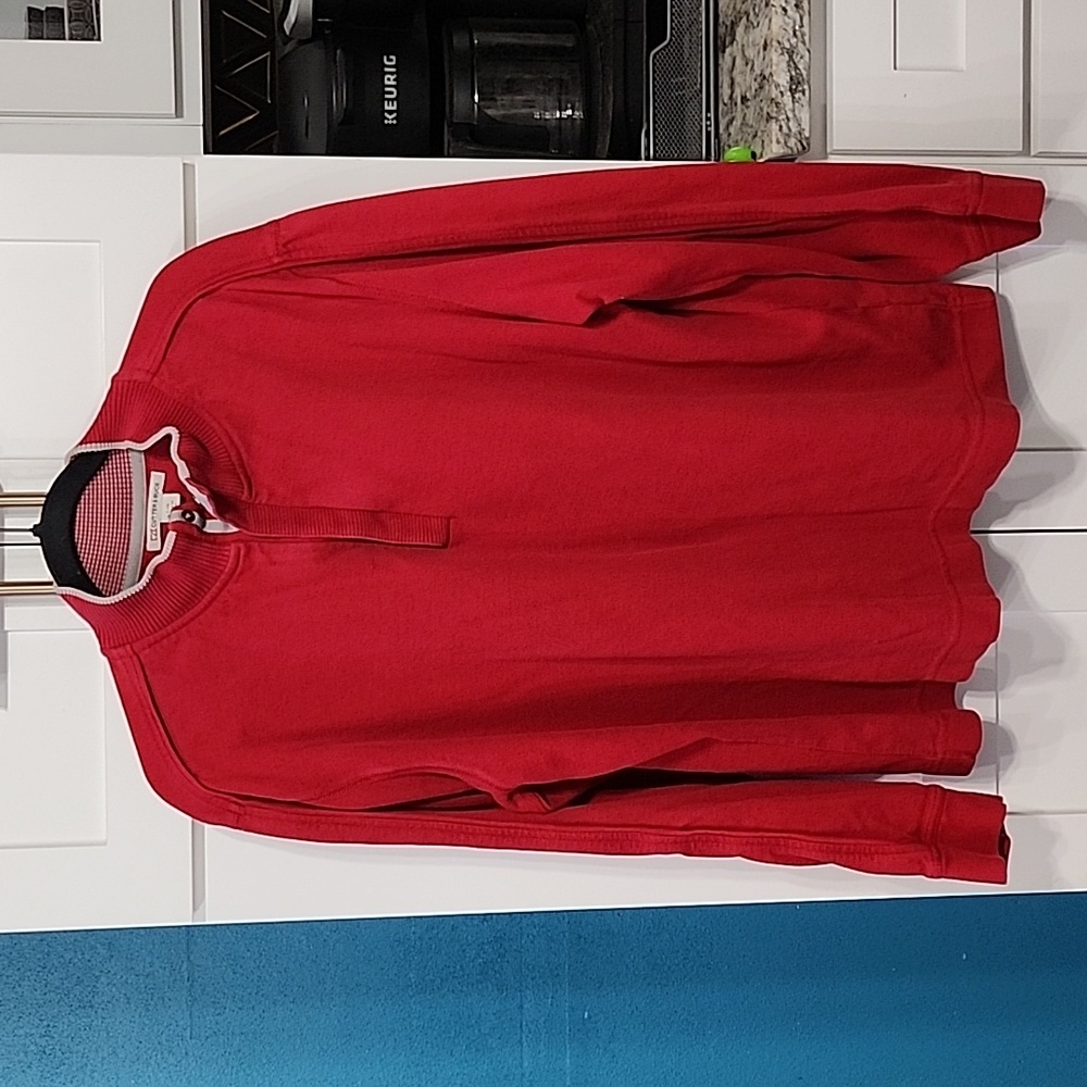 Red Cutter&Buck Pullover sweater, very warm and durable.